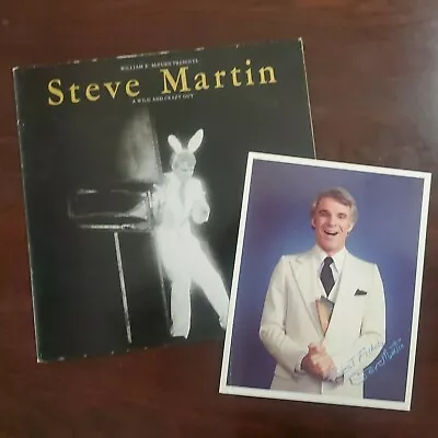 Steve Martin  A Wild And Crazy Guy  Comedy Record Album King Tut 1978 W/ Inserts • $12.97