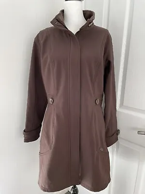 Merrell Ladies Aeroblock Brown Jacket Warm Winter Walking Coat Size L Large • £39.99