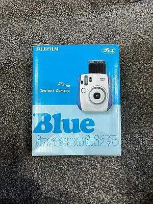 Fujifilm Instax Mini 25 Instant Camera White/Blue • £50