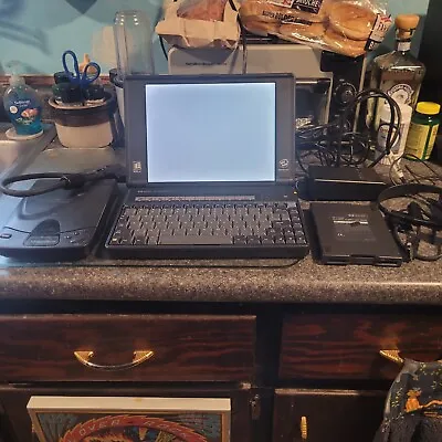 Vintage HP OmniBook 800CT Mini Laptop  Computer Windows 95 & Accessories  • $600