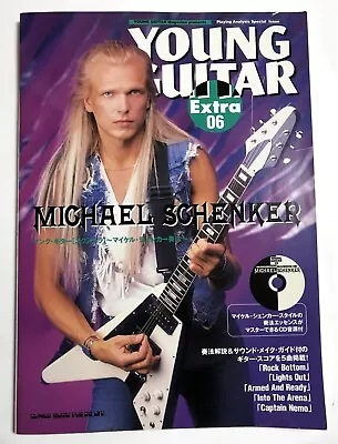 MICHAEL SCHENKER YOUNG GUITAR MAG EXTRA 06 GUITAR SCORE JAPAN TAB W/CD • $31.90