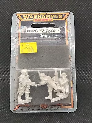 GW Warhammer 40K Imperial Guard Tank Crew 8032G NIB  • $76.41