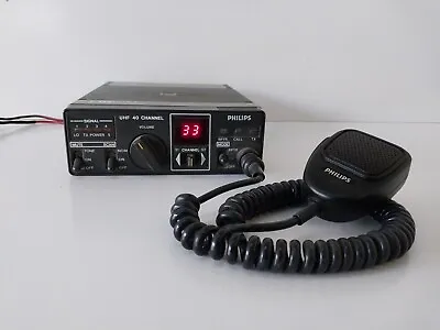 Vintage Philips UHF CB Radio FM620 • $180