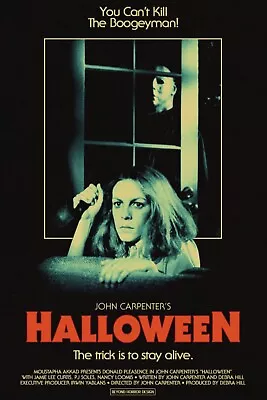 1978 Halloween Movie Poster 11X17 Michael Myers Laurie Strode Castle 🎃🔪🎃 • $12.83