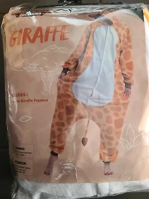 Spooktacular Creations Unisex Adult Safari Giraffe Animal Pajama Costume Medium  • £14.99