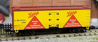 N Scale - Roundhouse - 36' Old Time Reefer - Libby's #1446 • $13.99