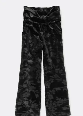 NWT Matilda Jane Marnie Girls Jacquard Velour Wide Leg Pants Size 2 New In Bag • $7.97
