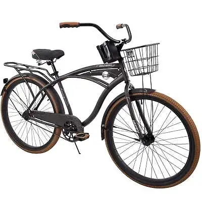 Huffy 26 In. Nel Lusso Men's Single-Speed Comfort Cruiser Bike Charcoal • $225