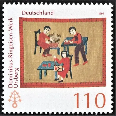 GERMANY STAMP Cv£2.00 1999 Dominikus-Ringeisen Institute MNH XF • £0.37