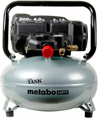 Metabo HPT Air Compressor | THE TANK™ | 200 PSI | 6 Gallon | Pancake | EC914S • $195