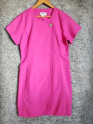 Vintage Renditions Pink Dress Size Medium Made In USA • $12