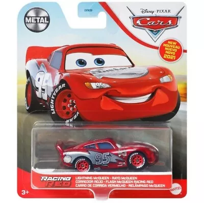 Disney Cars Diecast Racing Red Lightning McQueen Brand New Metal Series  • £15