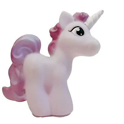 My Little Pony Unicorn Purple Lavender Step 2 White Horn Horse Toy 4.5  200210YS • $16.99