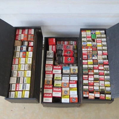 $175 • Buy Vintage Sylvania Tv Radio Repairman Case Loaded With 165 Vacuum Tubes