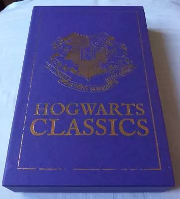 Hogwarts Classics Box Set: Quidditch Through The Ages / Beedle The Bard. New. • £11.95