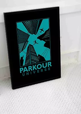 Parkour Jumper Poster Art Extreme Sport Freerunning -a3 A4 Size • £8.95