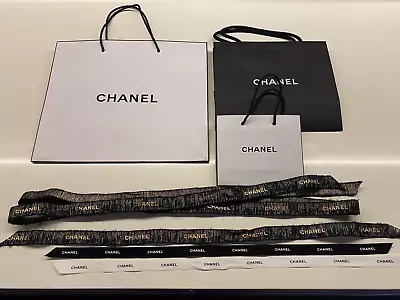 CHANEL Paper Bags & Ribbons - Excellent Condition • $9