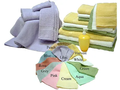 Combed Cotton Face Towel (1 Pack X 2 Pieces) - 1049 • £2.99