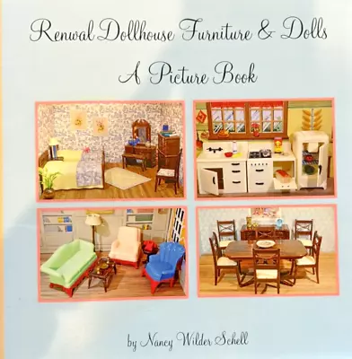 RENWAL Vintage Dollhouse Furniture PICTURE BOOK  Ideal Plasco Miniature 1:16 • $10