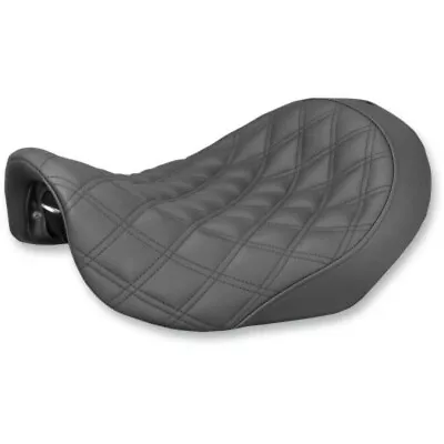 Saddlemen Renegade Black Lattice Stitch Solo Seat Harley 2006-2017 Dyna FXD FLD • $250