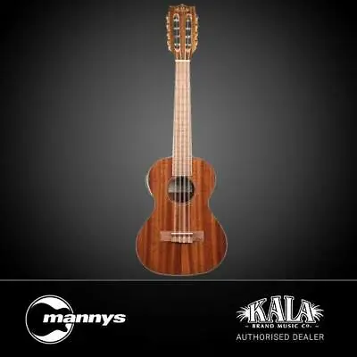 $489 • Buy Kala KA-8E Gloss Mahogany Tenor 8-String Ukulele W/ EQ