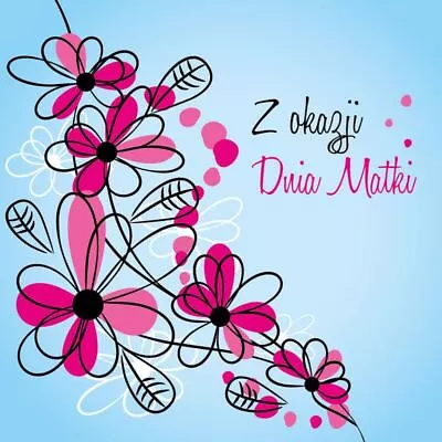 Misiu Polish Mothers' Day Card With Envelope Z Okazji Dnia Matki • £5.78