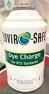 Enviro-Safe Refrigerant Support Dye Charge Leak Locator 2 Oz. Can Auto A/C New • $5.95