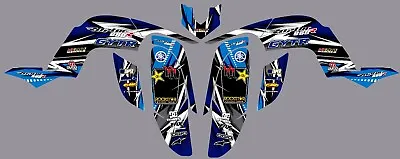 Fits Yamaha Raptor 660  GRAPHICS KIT STICKER DECALS YAMAHA RAPTOR 660 • $128.24