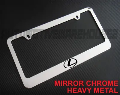 $12.49 • Buy Lexus Logo Chrome Metal License Plate Frame