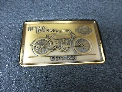 Genuine Harley-davidson 1901 First V-twin Bronze Ingot With Certifacate • $16