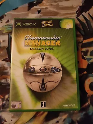 Championship Manager: Season 02/03 Xbox 2002 • £4.99