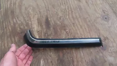 1986-89 Volvo 240 245  Wagon Chrome Bumper Trim Left Side Front  Hockey Stick  • $35