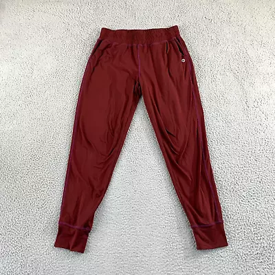 Senita Athletics Pants Women XS Weekend Jogger Mulberry Pull On Tapered Pockets • £11.54