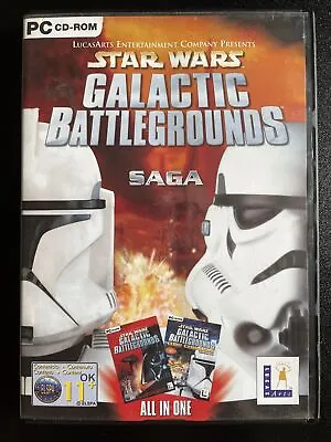 £4.95 • Buy Star Wars Galactic Battleground Saga (PC: Windows, 2002) PC-DVD Rom