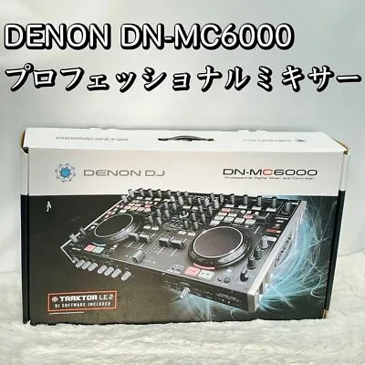 DENON DN-MC6000 Professional Mixer DJ Controller DJ Equipment Black With Box • $499.90