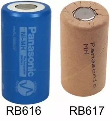 Panasonic Sub C SC Rechargeable Battery NiMH 3050mAh 1.2V Power Tool 23x43mm • $18.95