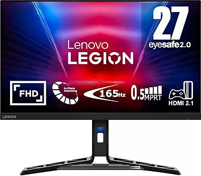 LENOVO Legion R27i-30 Full HD 27  IPS Gaming Monitor PC Screen - FAULTY AUDIO • £154.99