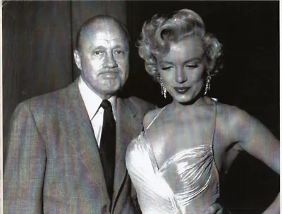 Marilyn Monroe Jack Benny 1953 Childrens Benefit Los Angeles 8.5 X 11 • $6.49