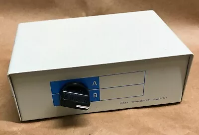 Manual Data Transfer Switch Box - Two Position A/B Switch • $9.50