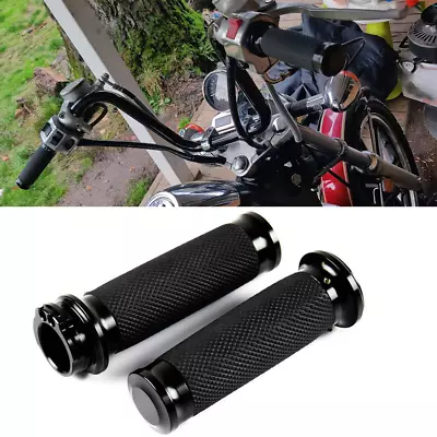 1  Motorcycle Hand Grips For Kawasaki Vulcan VN 750 800 900 1500 1600 1700 2000 • $25.29