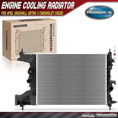 Engine Cooling Radiator For Opel Vauxhall Astra J Zafira Chevrolet Cruze 630727 • £54.99