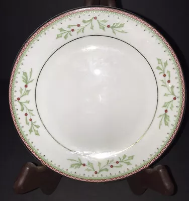 Mikasa Holiday Traditions Bread & Butter Plate L3475-203 Christmas China NEW • $18