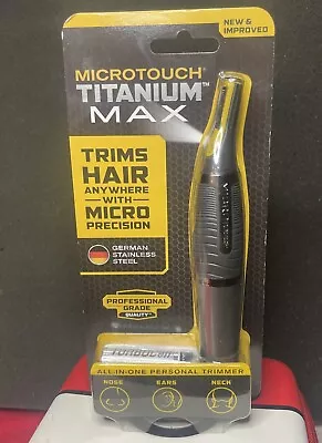 Micro Touch Titanium MAX Personal Trimmer (B7) • $8.99