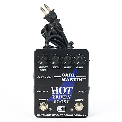 Carl Martin Hot Drive And Boost MKII Overdrive Guitar Effect Pedal • $99.99