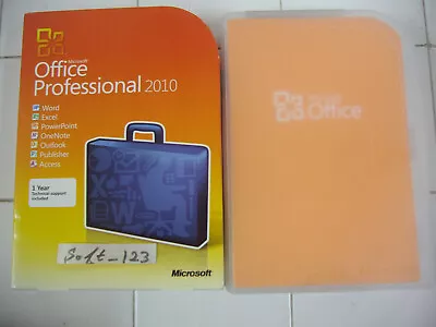 Microsoft Office 2010 Professional For 2 PCs Full English Ver. =NEW SEALED BOX= • $199.95