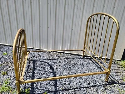 Antique Full Brass Bed Frame Complete - Rare • $495