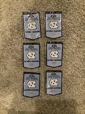 Lot Of 6 Upper Deck North Carolina Tar Heels 1993 2005 National Champions Patch • $29.99