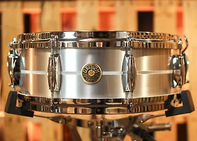 Gretsch 5x14 USA Custom Solid Aluminum Snare Drum • $879