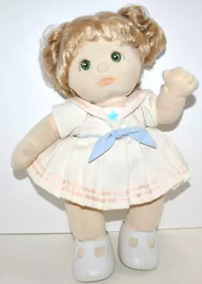 My Child Doll 1985 Blonde Hair Green Eyes Original Outfit W/diaper & Shoes • $50