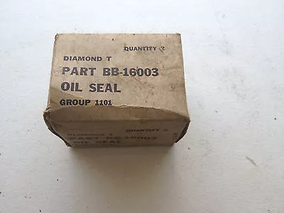 G509 Diamond T Model 968 969 970 972 Front Axle Oil Seals • $15